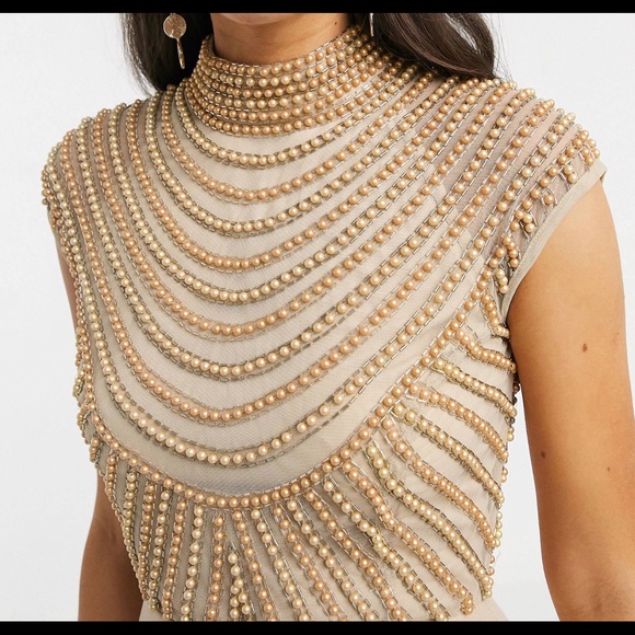 ASOS : Formal Wear Maxi Dress - Picture 1 of 4